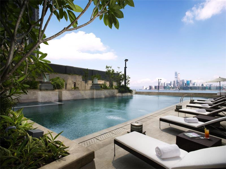 香港港岛海逸君绰酒店(harbour grand hong kong hotel)高级海景房