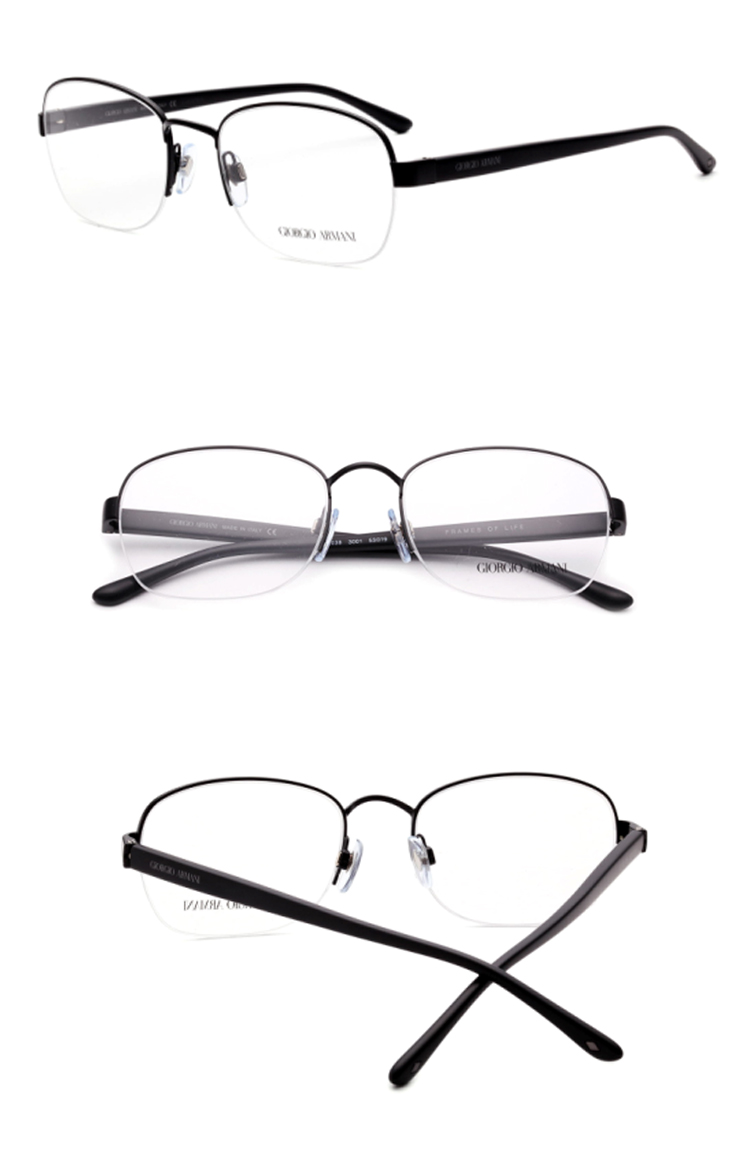 giorgio armani/乔治阿玛尼半框眼镜架 ar5038男女款金属近视镜光学镜