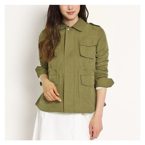 untitled/untitled 率性简约收腰女士猎装夹克15348302