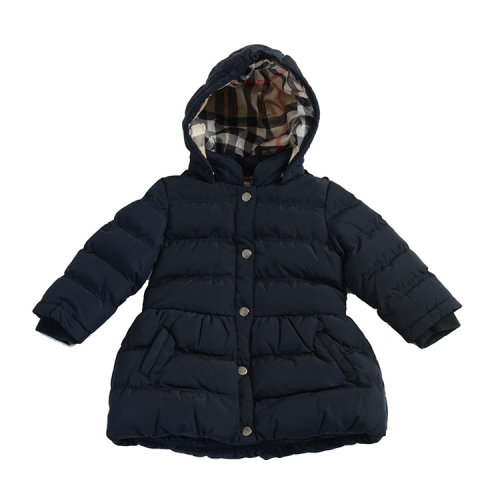 burberry/博柏利 连帽女童羽绒服zi