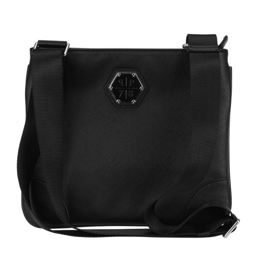 [16秋冬]philipp plein/菲利普·普兰 男士 牛皮 经典 单肩包 br