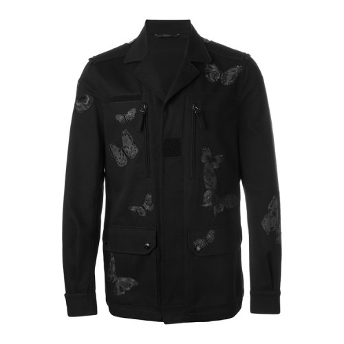 valentino/华伦天奴 男士 纯棉 经典蝴蝶印花 外套 al