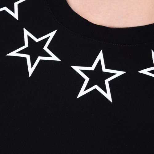 givenchy/纪梵希 男士五角星图案印花纯棉短袖t恤 br