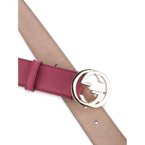 gucci/古驰 女士 牛皮 经典logo板扣 腰带 al