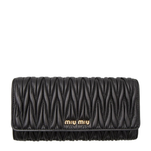 miumiu/缪缪经典压纹女士钱包of