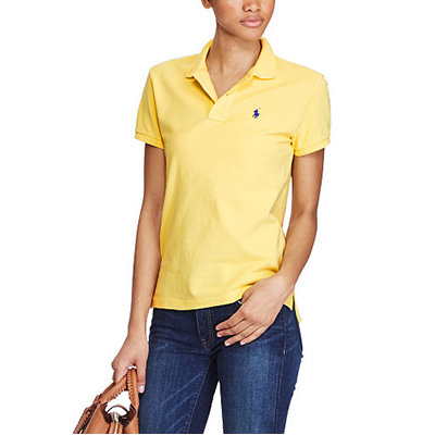 ralph lauren/拉夫劳伦 女士 logo点缀 短袖 polo衫 117540696