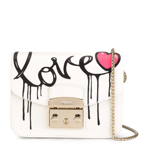 furla/芙拉 女士 真皮 艺术印染 单肩包 os