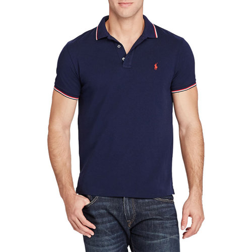 ralph lauren/拉夫劳伦 男士 logo点缀 短袖 polo衫 121912816