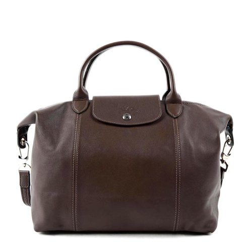 【17春夏】longchamp/珑骧 女士 小牛皮 简约 手提包 sp