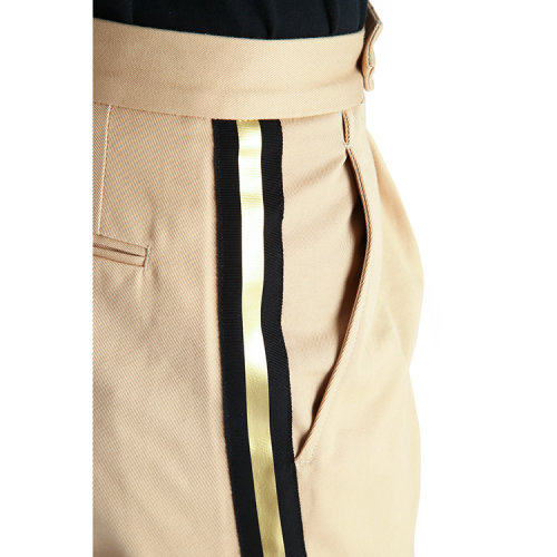 palm angels/palm angels 时尚纯棉男裤gb 42 黄色