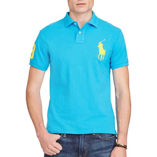 ralph lauren/拉夫劳伦 男士 logo点缀 短袖 polo衫 115361216