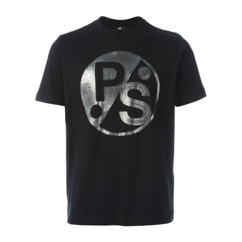 paul smith/paul smith 男士 纯棉 logo装饰 短袖t恤 al