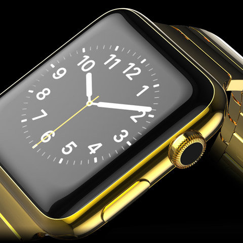goldgenie豪华版 24k镀金apple手表