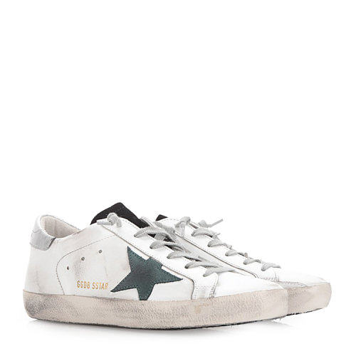 golden goose/golden goose 女士 布 系带搭扣 星星装饰 logo点缀