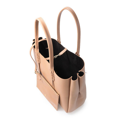 lanvin/浪凡 女士 牛皮 经典logo点缀 流苏装饰 手提包 al