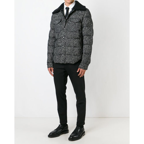 dolce&gabbana/杜嘉班纳 男士 羊毛 时尚针织领 羽绒服 al