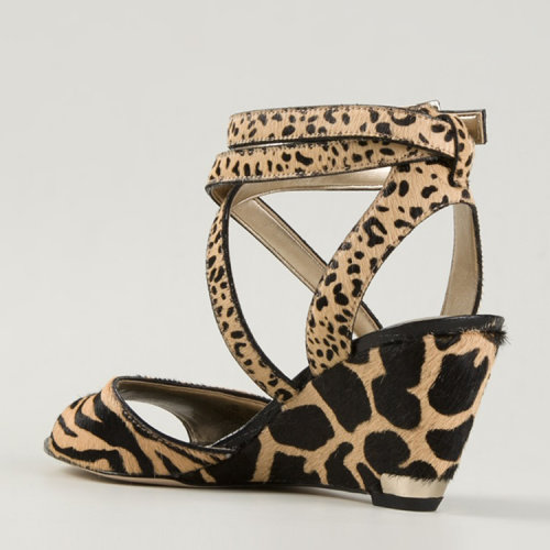 【sam edelman山姆埃德曼 高跟凉鞋】sam edelman 女士豹纹高跟凉鞋of
