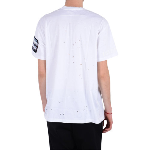 givenchy/纪梵希 男士 棉 个性耶稣印花 短袖t恤 br