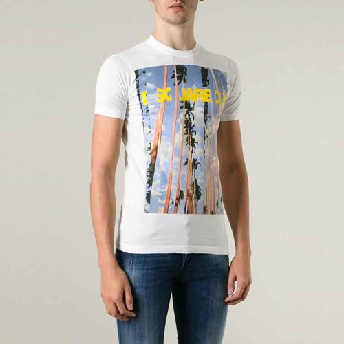 dsquared2/d二次方男士t恤107676424 m 白色