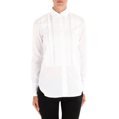 valentino/华伦天奴 女士 时尚蕾丝装饰 棉 衬衫 gb