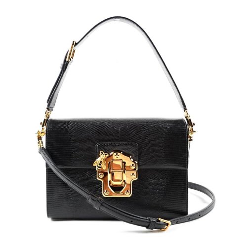 【包邮包税】dolce&gabbana/杜嘉班纳 女士 小牛皮 蜥蜴纹理 单肩包