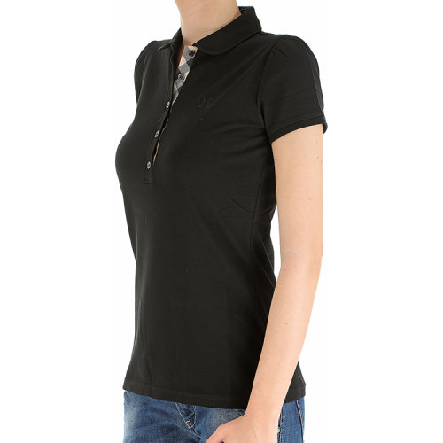 burberry/博柏利 女士 纯棉 经典logo绣花 短袖t恤 ve