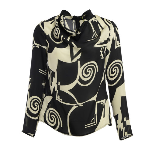 etro/艾特罗 女士 真丝 个性图案印花 衬衫 zi