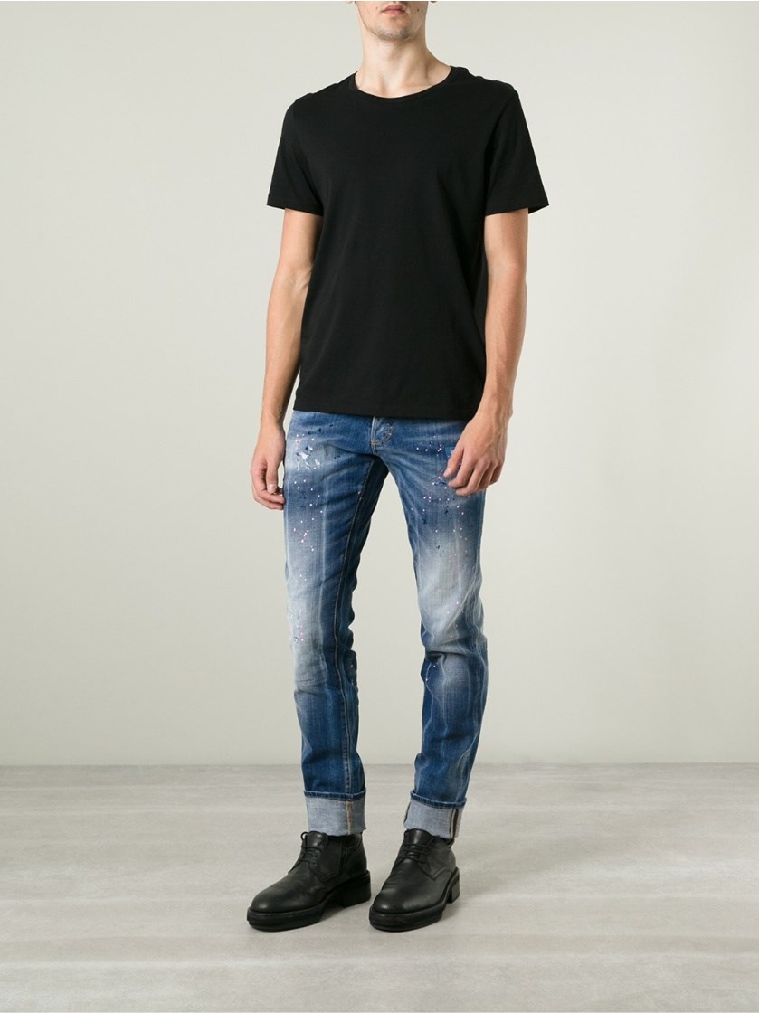 dsquared2/d二次方男士裤子 al 910049602906 52 蓝色