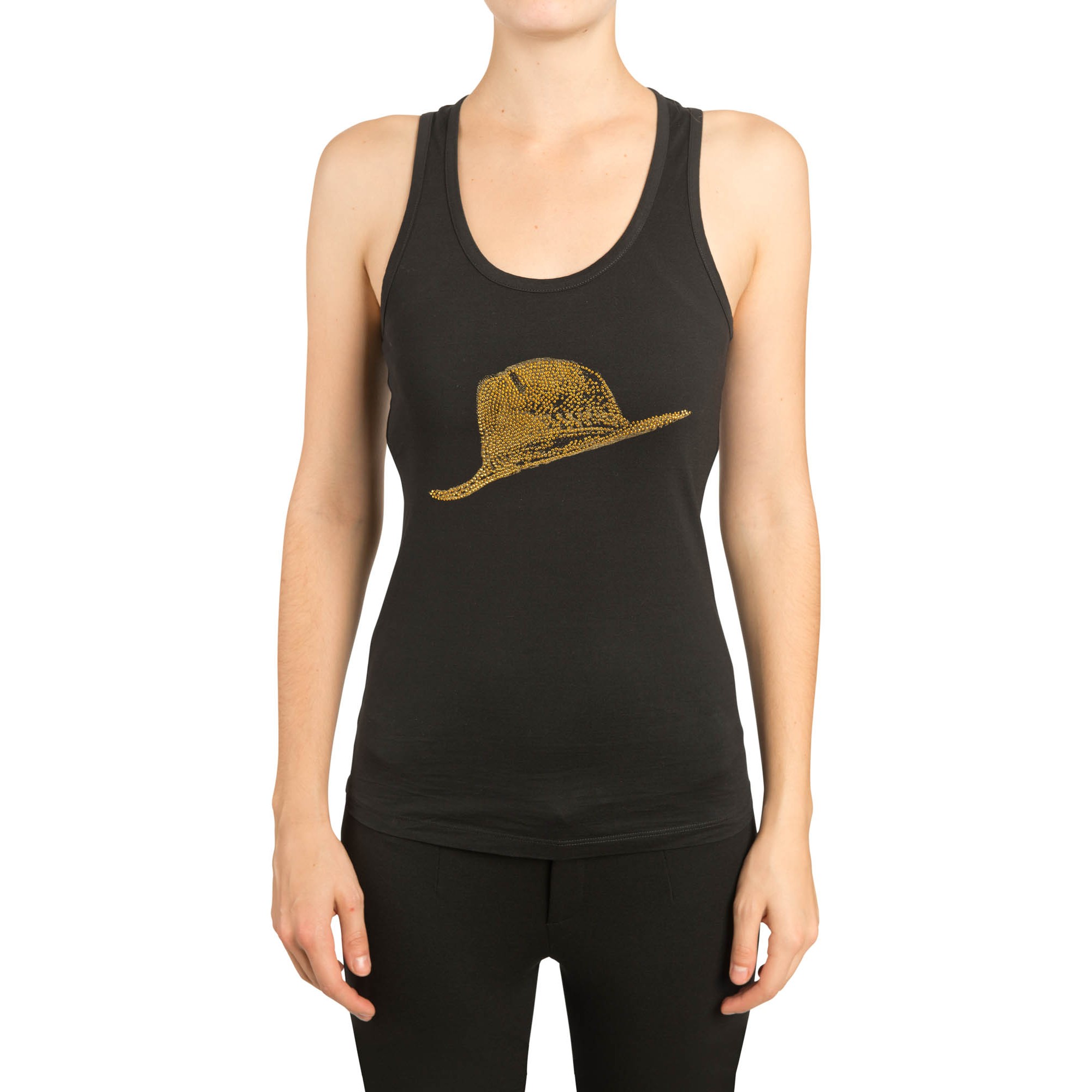 james goldstein/james goldstein质棉黑色女士短袖1ts13 black