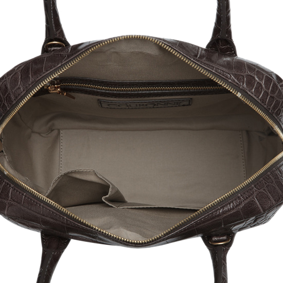 couronne/库罗讷女士牛皮黑色斜挎包2027109489