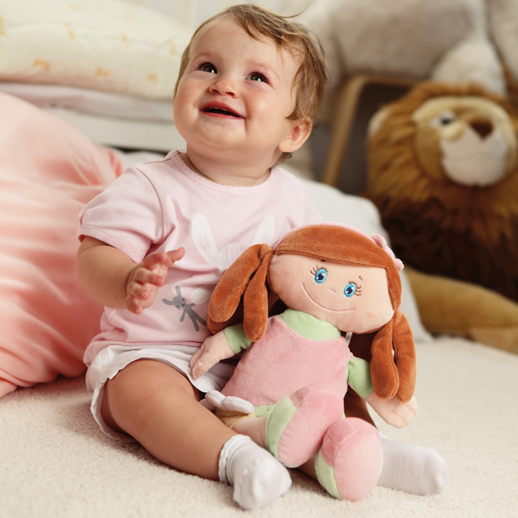 trudi/trudi花色衣服布娃娃 30cm 64430