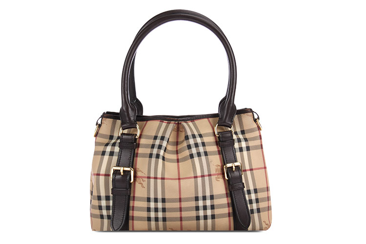 burberry(博柏利) 经典格纹pvc两用包