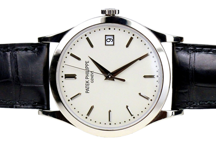 patekphilippe/百达翡丽calatrava系列男式自动机械腕表5296g-010