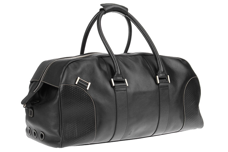 dunhill(登喜路) 黑色皮质旅行包