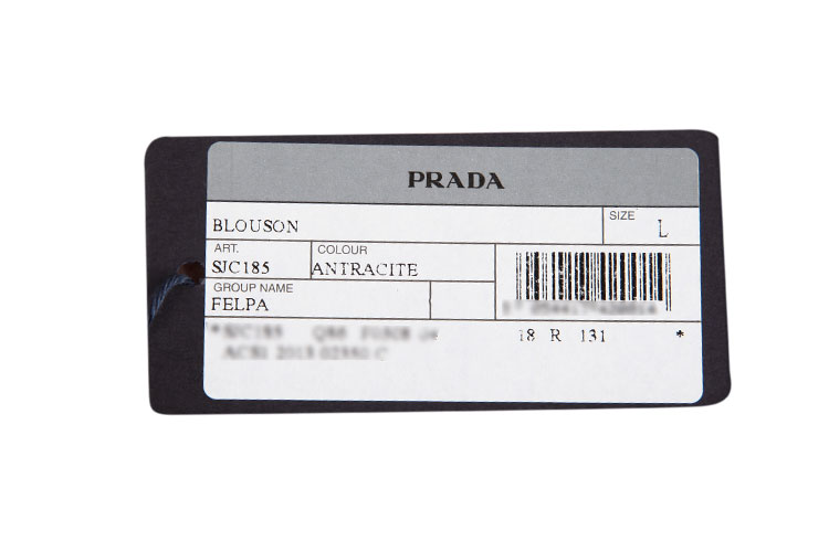 prada(普拉达) 深灰色连帽卫衣 l