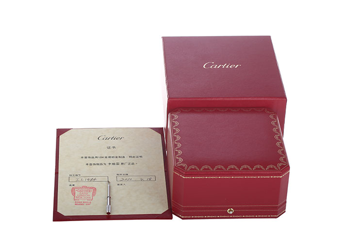 cartier(卡地亞) 18k白金手鐲16