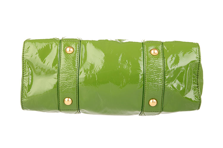 miumiu(缪缪) 绿色漆皮手提包