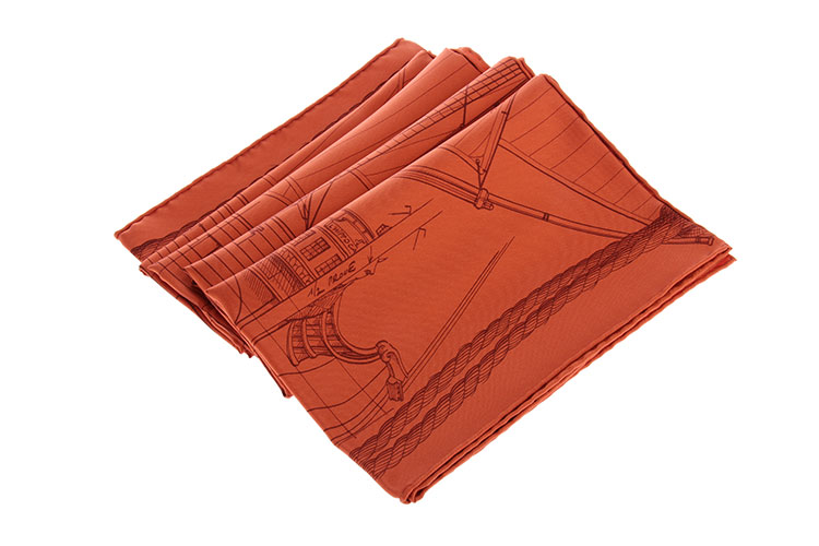 hermes(爱马仕) 橘色帆船系列90丝巾买什么牌子比较好_ hermes(爱马仕