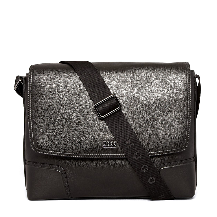 hugo boss(波士) 男士marmle真皮斜挎包 1061141