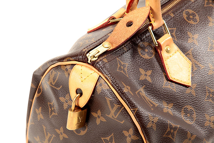 louis vuitton(路易威登) 老花色speed30手提包