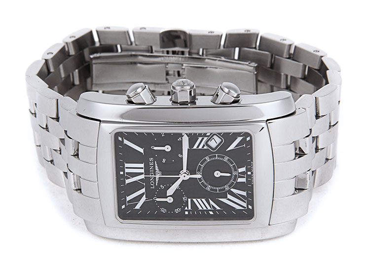 longines/浪琴黛绰维纳系列男式石英腕表