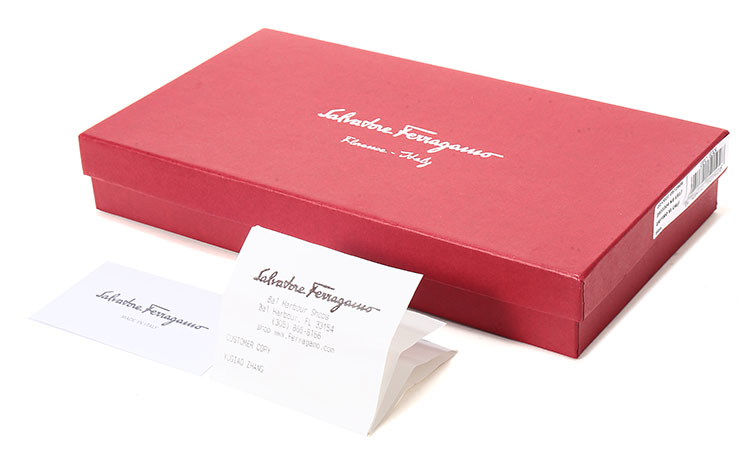 ferragamo(菲拉格慕) 蓝色大象装饰图案零钱包