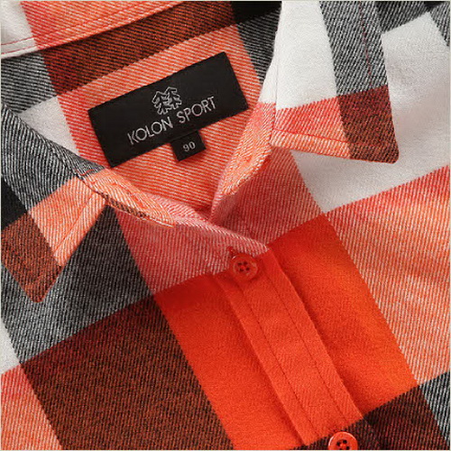 kolon/科隆 女士冬季红黑白配色polartec格衬衫 27379252