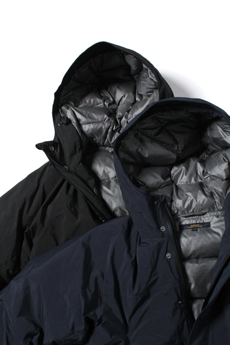 journal standard new quality made: pertex 男士连帽卫衣款羽绒服