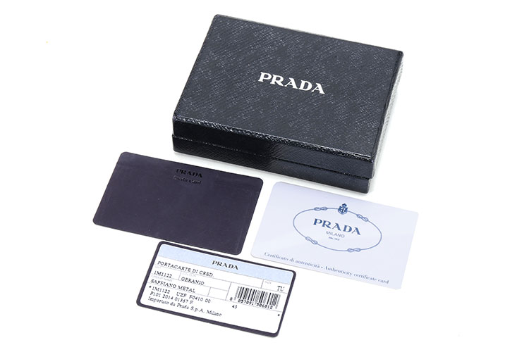 prada(普拉达) 粉色皮质短款按扣卡包品牌折扣旗舰店 什么prada