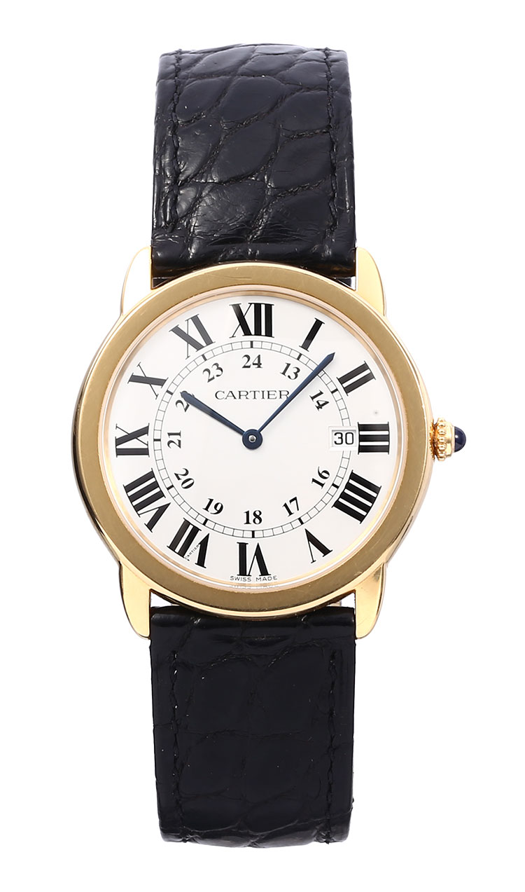 cartier(卡地亚) cartier/卡地亚伦敦solo系列男式石英腕表