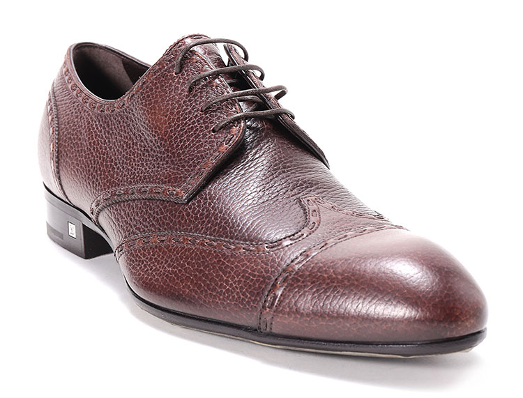 louis vuitton(路易威登) 咖色男士皮鞋7