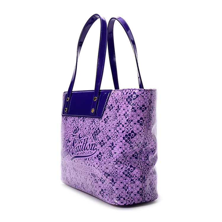 louis vuitton(路易威登) 紫色漆皮单肩包