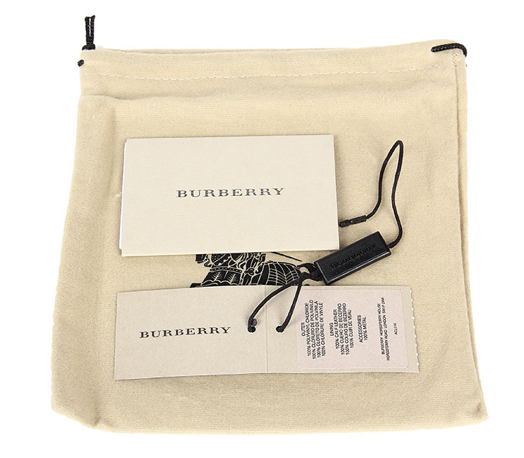 burberry(博柏利) 经典格纹pvc黑色皮质两面腰带110