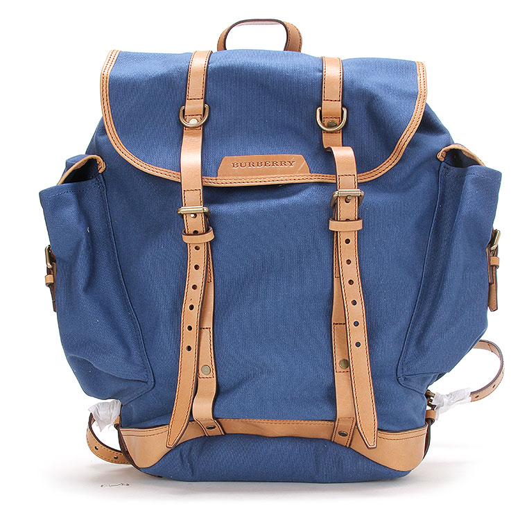 burberry(博柏利) 蓝色帆布双肩包